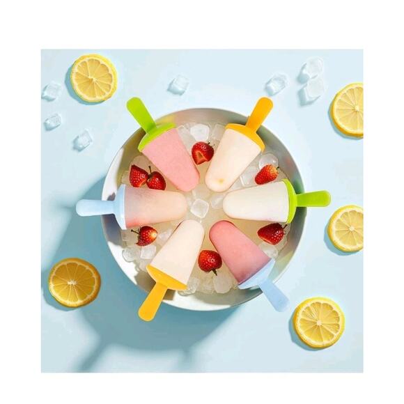Lamesa Popsicles Molds Silicone, 6 Pieces BPA-Free Ice Pop Mold, Reusable s32 - Picture 5 of 6